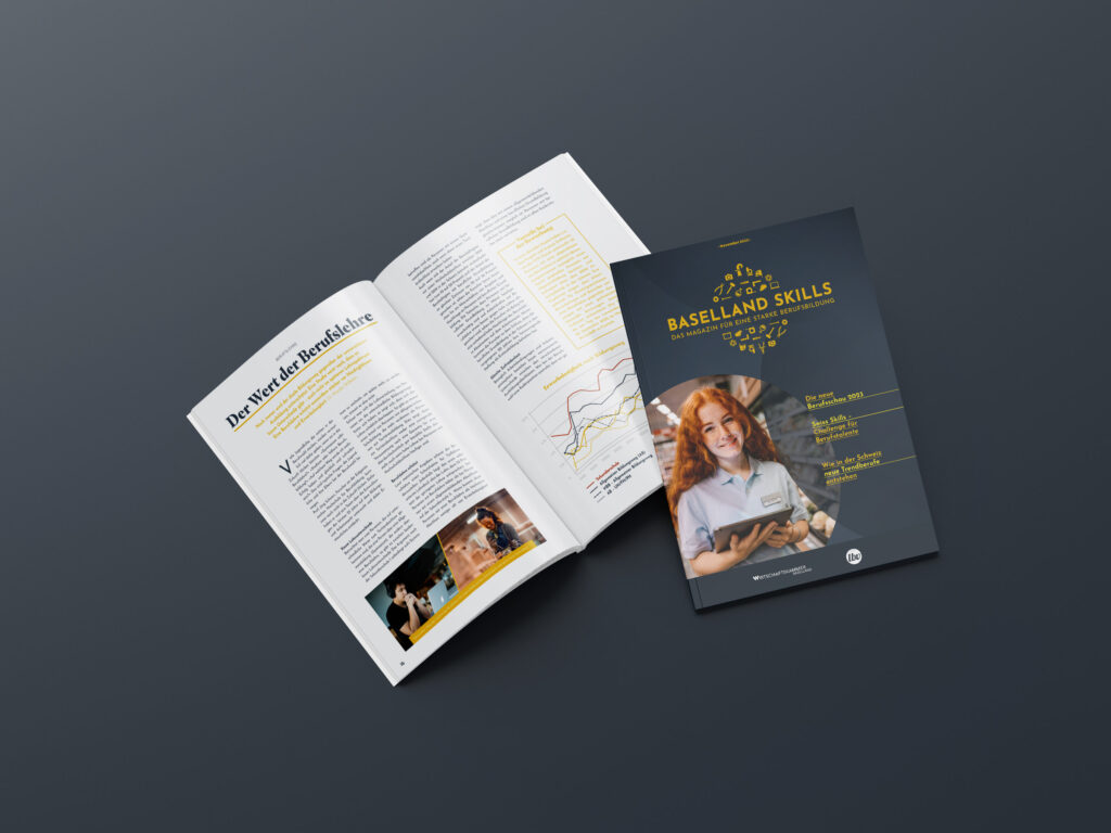 Grafikdesign Magazin Baselland Skills – Marco Pendt