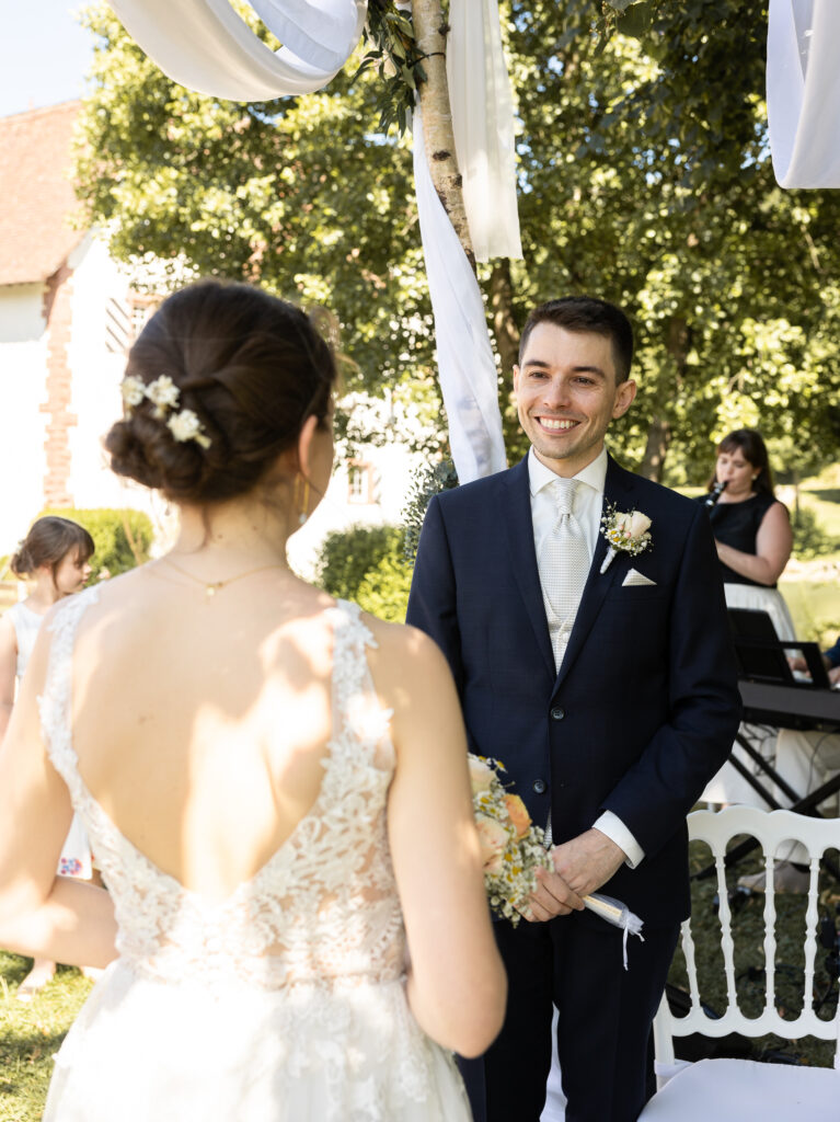 Hochzeit Inzlinger Wasserschloss – Trauung