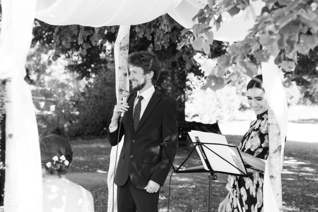 Hochzeit Inzlinger Wasserschloss – Trauung