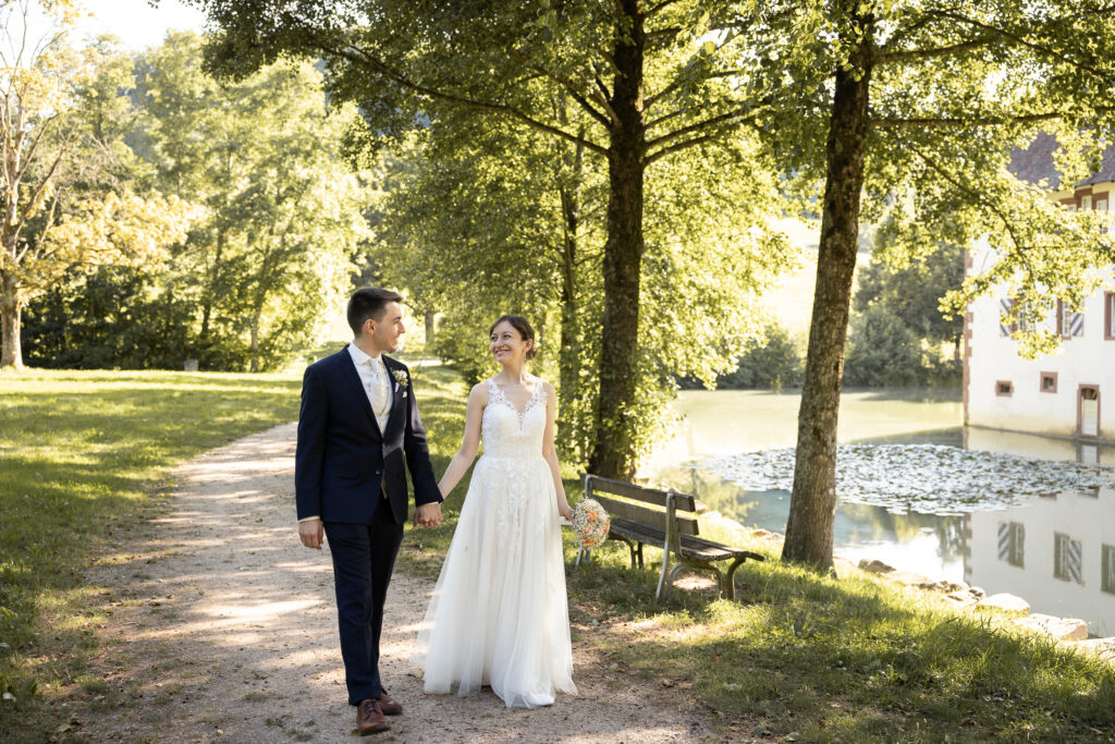 Hochzeit im Inzlinger Wasserschloss in Inzlingen