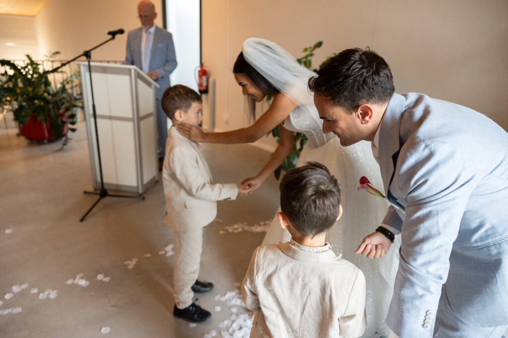 Hochzeit Lettenpark Zürich – Trauung