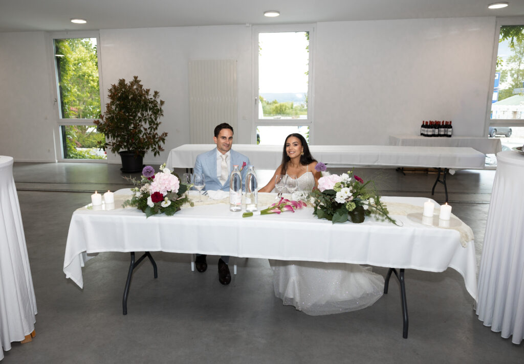 Hochzeit Lettenpark Zürich – Dinner