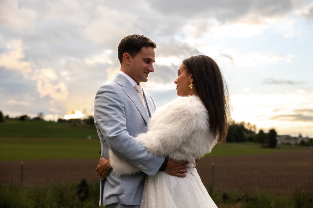 Hochzeit Lettenpark Zürich – Sonnenuntergang