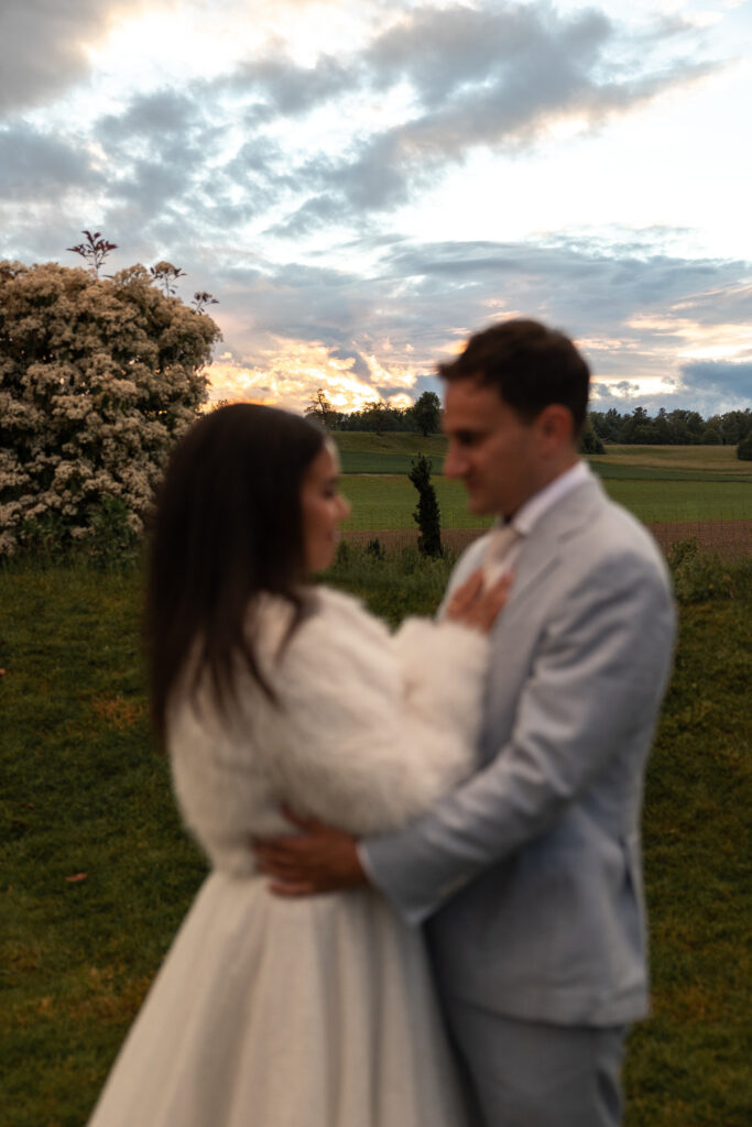Hochzeit Lettenpark Zürich – Sonnenuntergang
