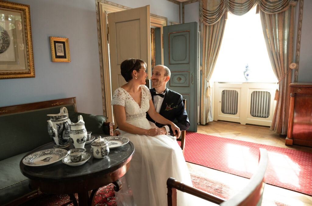 Hochzeit Schloss Bürgeln – Im Schloss