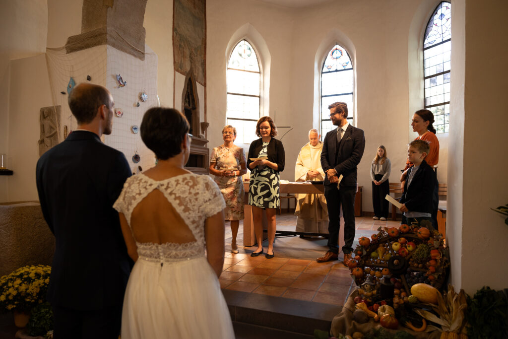 Hochzeit Schloss Bürgeln – Trauung