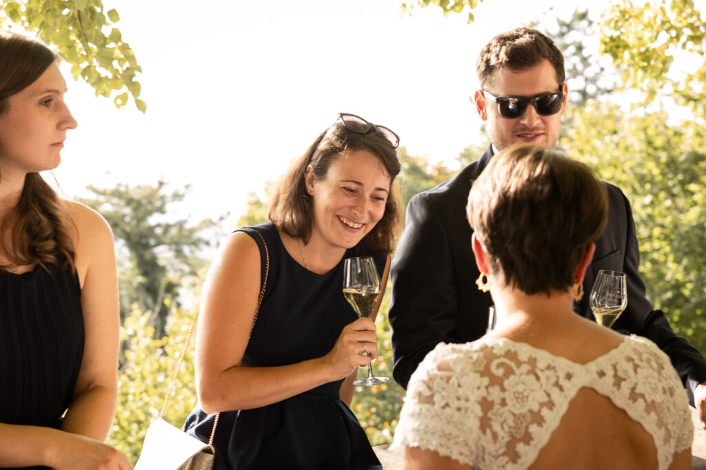 Hochzeit Schloss Bürgeln – Apero