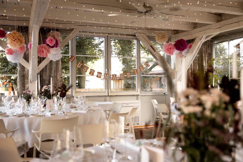 Hochzeit Schloss Bürgeln – Dinner