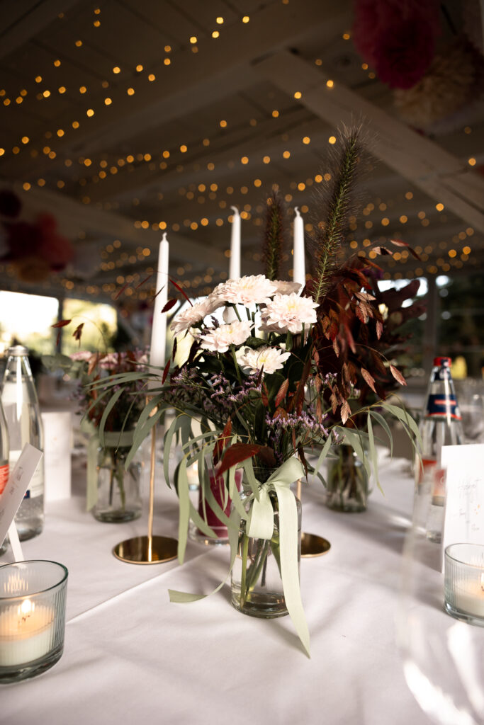Hochzeit Schloss Bürgeln – Dinner