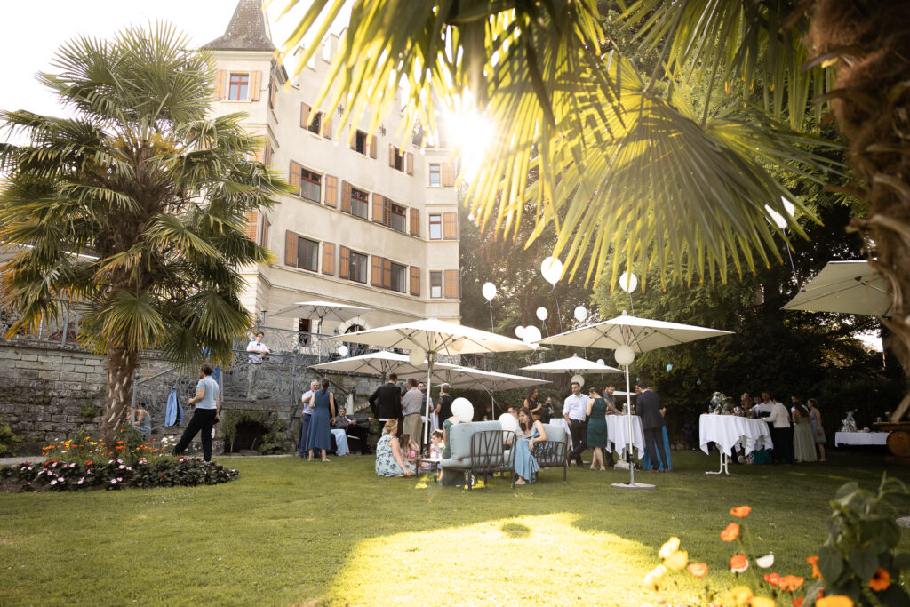 Hochzeit Schloss Seeburg Kreuzlingen – Apero