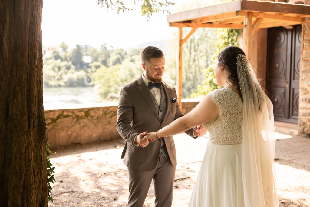 Hochzeit Trotte Villigen – First Look