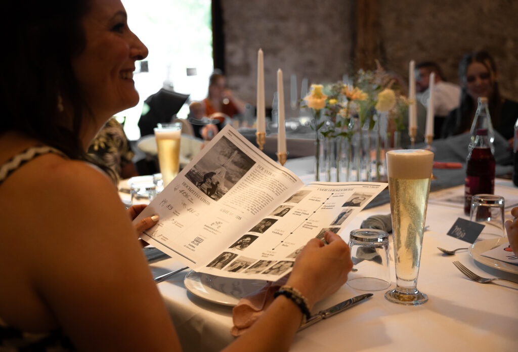 Hochzeit Trotte Villigen – Dinner
