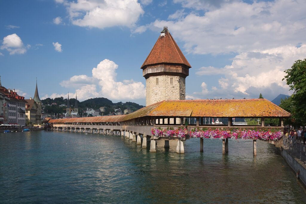 Kapellbrücke & Seeufer – Hochzeitslocation